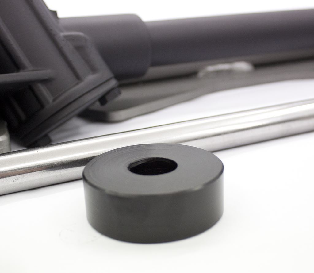 Rack mounting bush